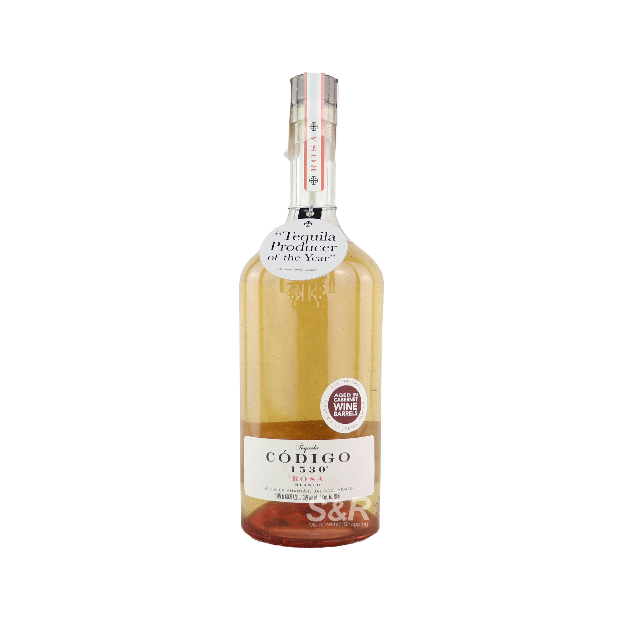 Codigo 1530 Rosa Blanco Tequila 750mL